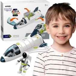 Woopie kosmische set met spaceshuttle en rover