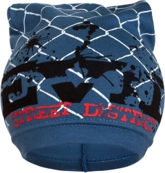 Voorjaars kindermuts New Baby blauw 104 (3–4 jaar)