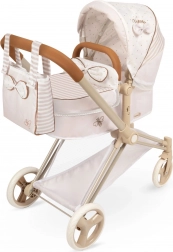 Opvouwbare poppenwagen 3-in-1 met tas VERONA, 73 cm