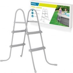 Bestway metalen zwembadladder 84 cm
