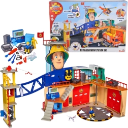 Brandweerman Sam XXL-brandweerkazerne met trainingstoren en accessoires
