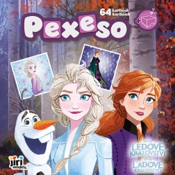Pexeso in een schrift Frozen