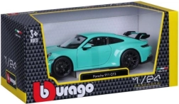 Porsche 911 GT3 in mintgroene kleur
