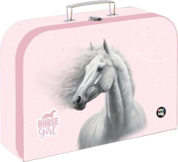 Laminokoffertje 34 cm met paardenmotief Romantic