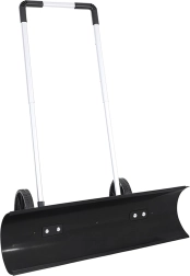 Handmatige sneeuwploeg op wielen 95 cm