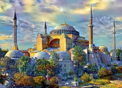 Puzzel BLUEBIRD Hagia Sophia Istanbul 1000 stukjes