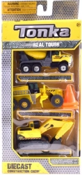 TONKA bouwmachines – set van 3 metalen autootjes
