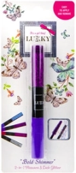 Lukky 2-in-1 mascara en glitters voor wimpers