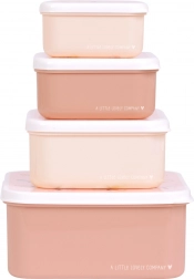 Set van vier snackdoosjes A Little Lovely Company – Vlindertjes