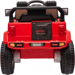 Elektrische kinderauto Off Road Mountain rood