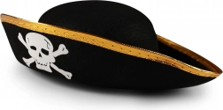 Kinder piratenhoed met schedel