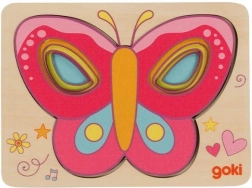 Laagjespuzzel Vlindertjes