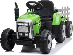 Elektrische tractor met afstandsbediening BABY MIX Erick – groen