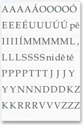 Oxybag uitknipbare letters en lettergrepen voor eersteklassers