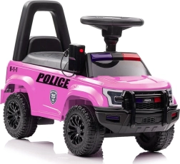 Rijdend speelgoed met megafoon roze