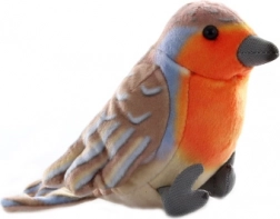 Pluchen speelgoed vogel Roodborstje