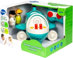 Kinder RC vliegtuig HOLA met geluiden en lichten