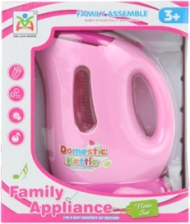 Spelende waterkoker op batterijen