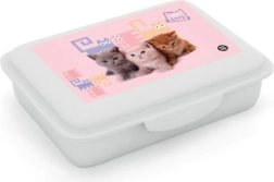 Lunchbox met vakje Huisdiertjes kittens Oxybag