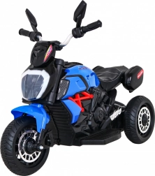 Elektrische kindermotor Fast Tourist – Blauw