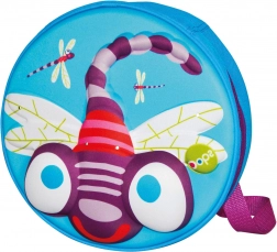 Ronde kinderrugzak met libellenmotief 36 cm