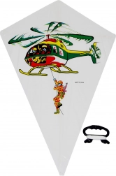 Vlieger 48 x 71 cm met motieven