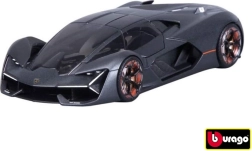 Metalen modelauto Bburago 1:24 Lamborghini Terzo Millenio grijs