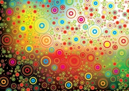 Puzzel abstracte bloemen 1000 stukjes