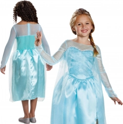 Kostuum voor kinderen Disney Frozen Elsa voor lengte 124–135 cm (7–8 jaar)