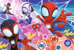 Puzzel Spidey: heldhaftige avonturen 60 stukjes