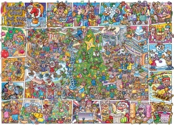 Puzzle GIBSONS Jokesaws: kerstgrappen 1000 stukjes