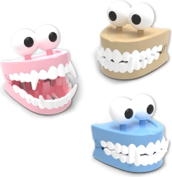 Opwindbare griezelige tanden