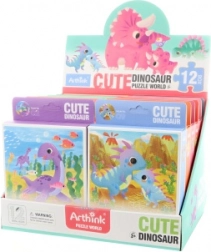 Puzzel dinosaurussen 20 stukjes