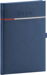 Weekagenda Tomy 2026 blauw-rood 15 x 21 cm