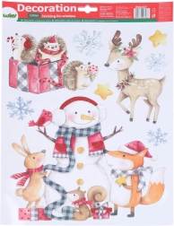 Kerst raamdecoratie 41 × 29 cm