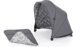 Petite&Mars zonnekap voor kinderwagen Royal2/Royal3 Ultimate Grey