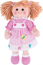 Stoffen pop Eva van Bigjigs Toys