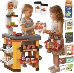 Woopie interactieve kindersupermarkt met kassa en accessoires