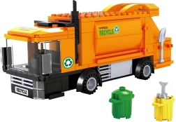 Compatibele bouwset BLOXO vuilnismannen 209 stuks
