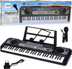 Elektronisch keyboard met microfoon voor kinderen