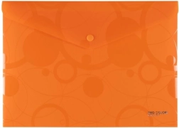 Mapje met Drukknoop A5 Neo Colori Oranje