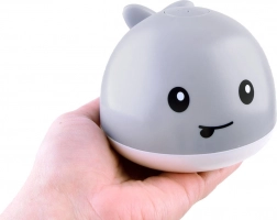 Badwalvis met fontein en wisselend licht – Fontein