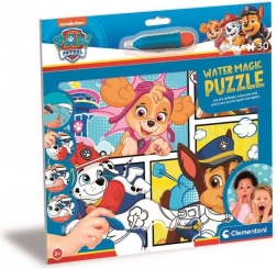 CLEMENTONI Puzzel met waterkleuren Water Magic: Paw Patrol 30 stukjes