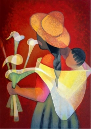 bluebird puzzel verkoper van aronskelken 1000 stukjes