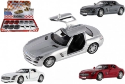 Modelauto Mercedes-Benz SLS AMG 13 cm met terugtrekmotor