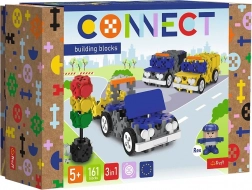 Bouwset Connect 3-in-1 – hulpverleningsvoertuigen, 161 stukjes