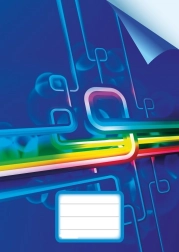 Reas-Pack schoolschrift A5, ongelijnd, 10 bladen, blauw