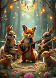 Puzzel Bosconcert 300 stukjes BLUEBIRD