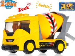 2-Play Traffic betonmixer met licht en geluid 22 cm