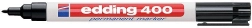Permanente marker edding 400 zwart